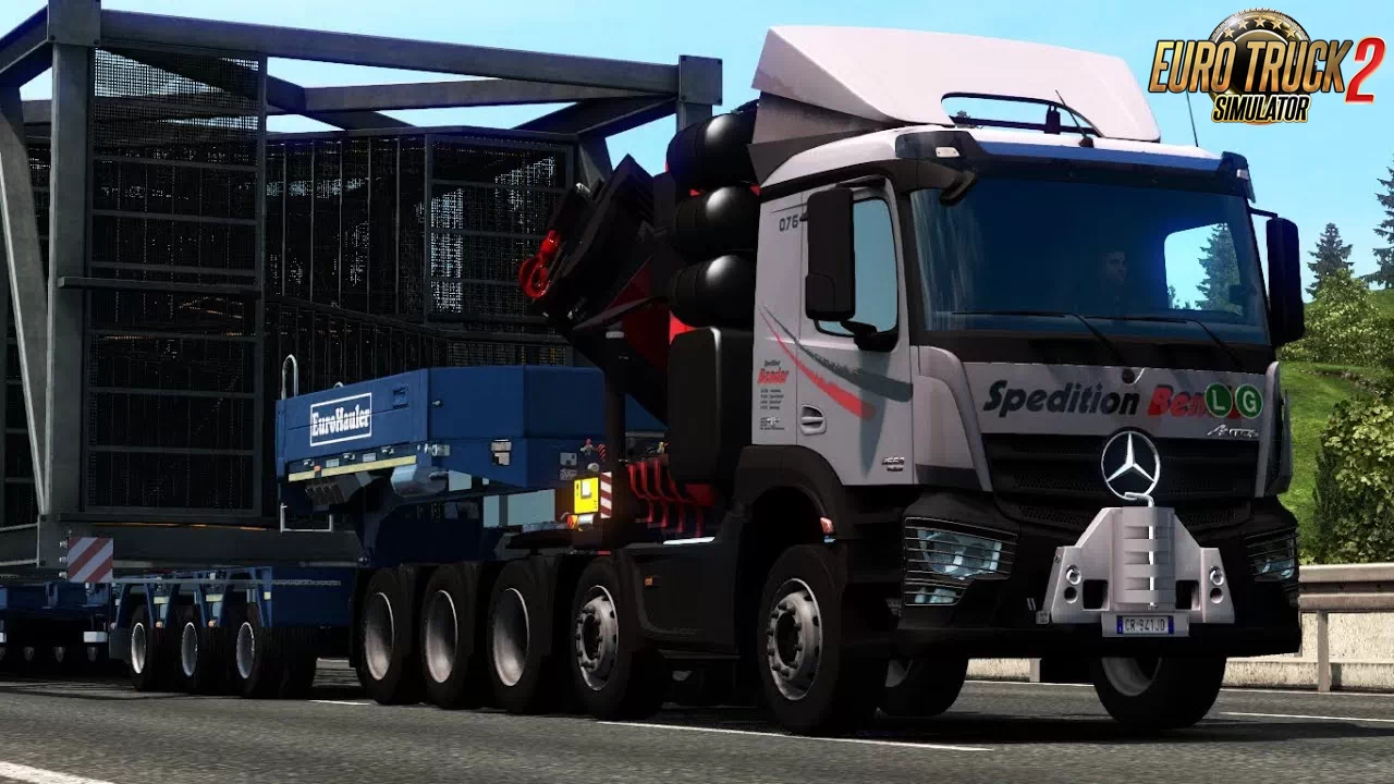 Mercedes Antos 10×6 Normal & Ballast Truck v1.0 (1.36.x)