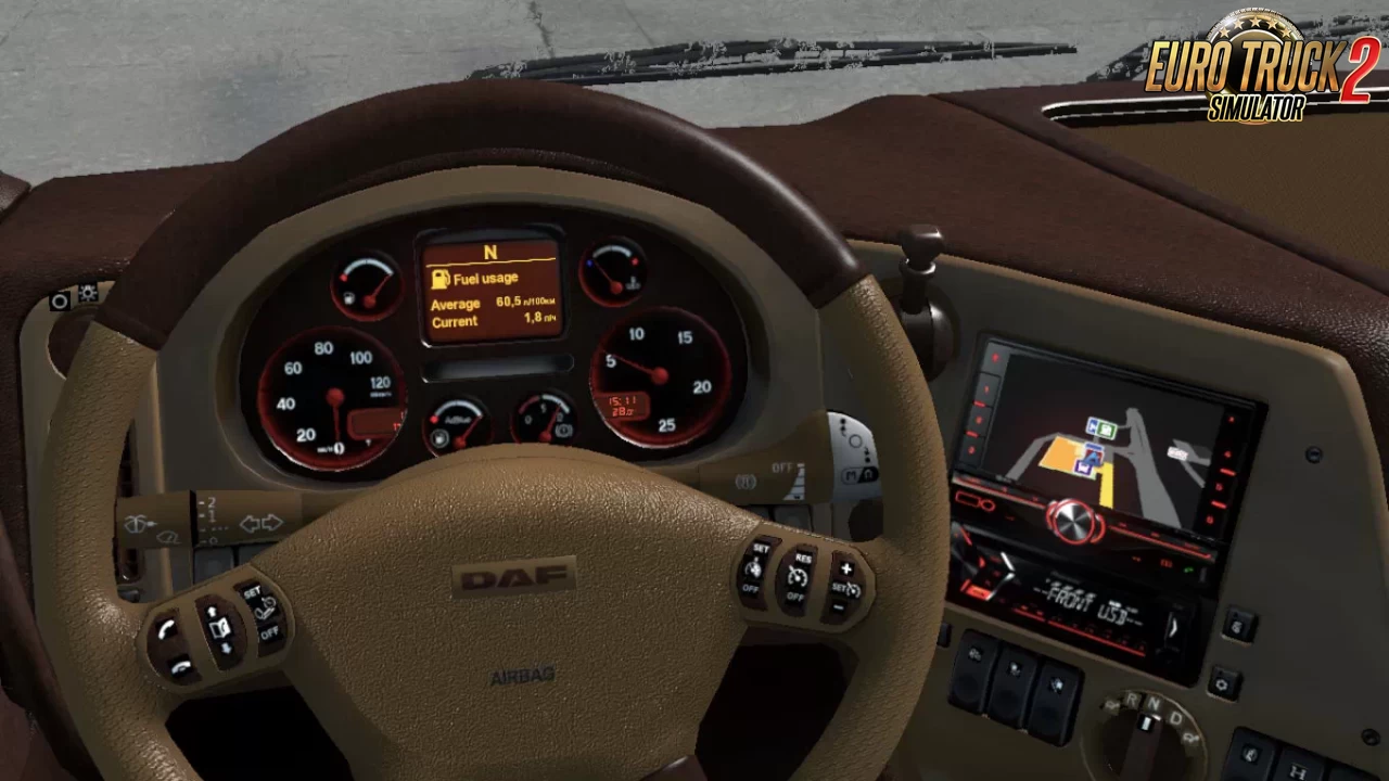 Interior for DAF XF 105 v2.2 by griva74 (1.36.x)