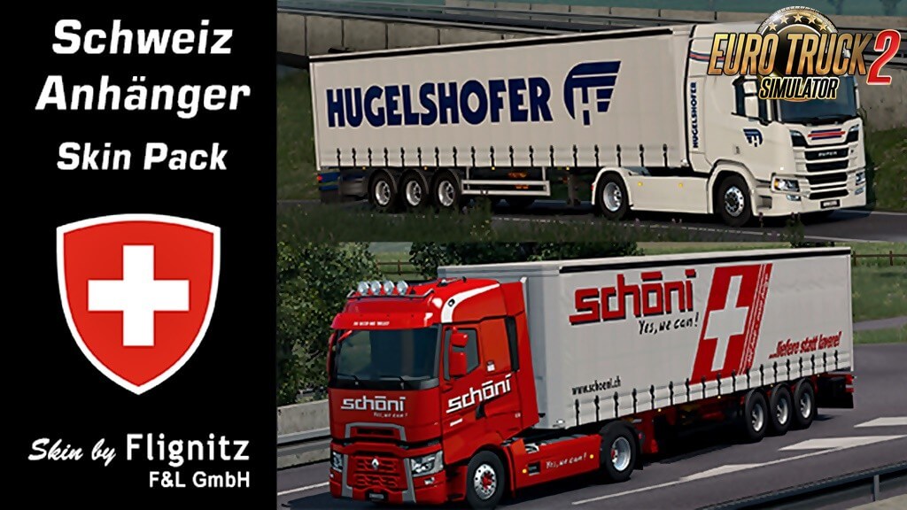 Flignitz Swiss Trailer (and trucks) skins pack