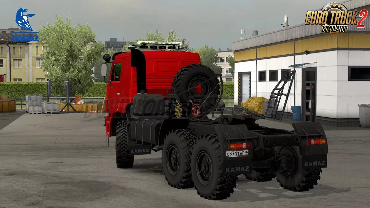 KamAZ 65221 + Interior v1.4 (1.45.x) for ETS2