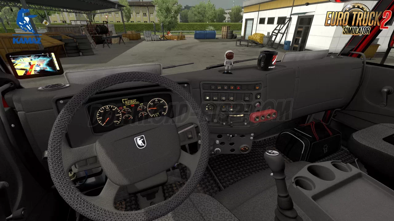KamAZ 65221 + Interior v1.4 (1.45.x) for ETS2