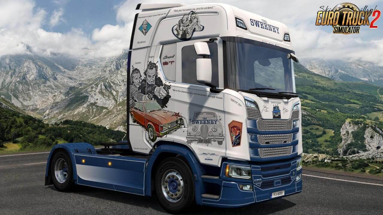 The Sweeney Skin for Scania NextGen v1.0 (1.36.x)