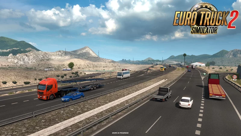 Deserts of Iberian DLC Peninsula for ETS 2