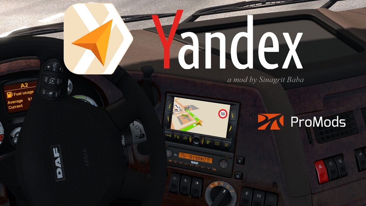Yandex Navigator v1.5 for ProMods 2.45