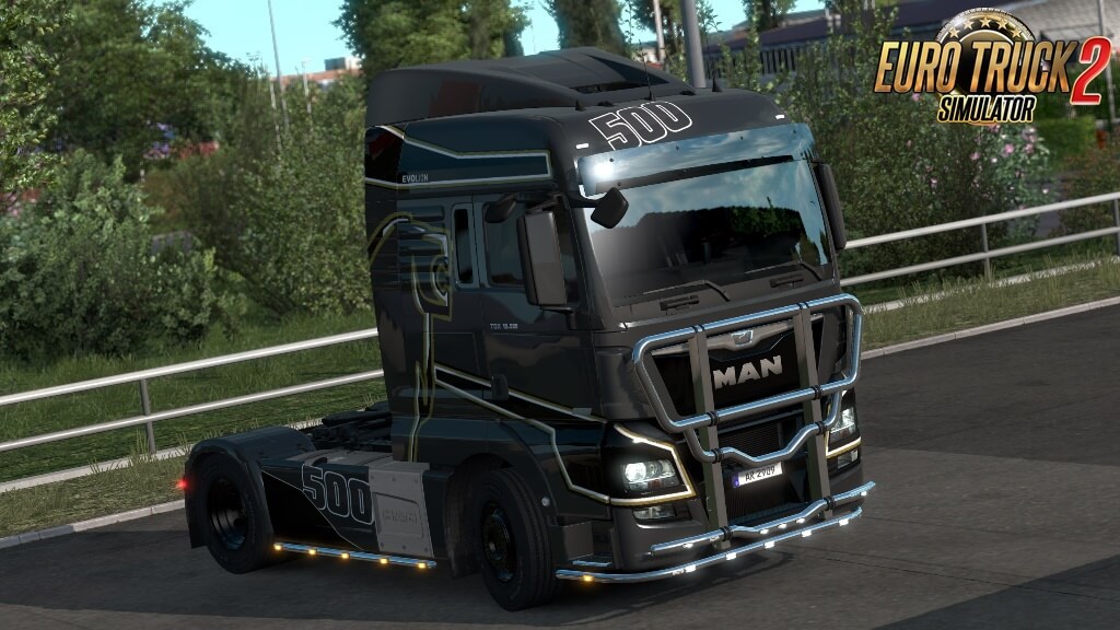 MAN TGX Euro6 EvoLion Edition (Metallic) Skin