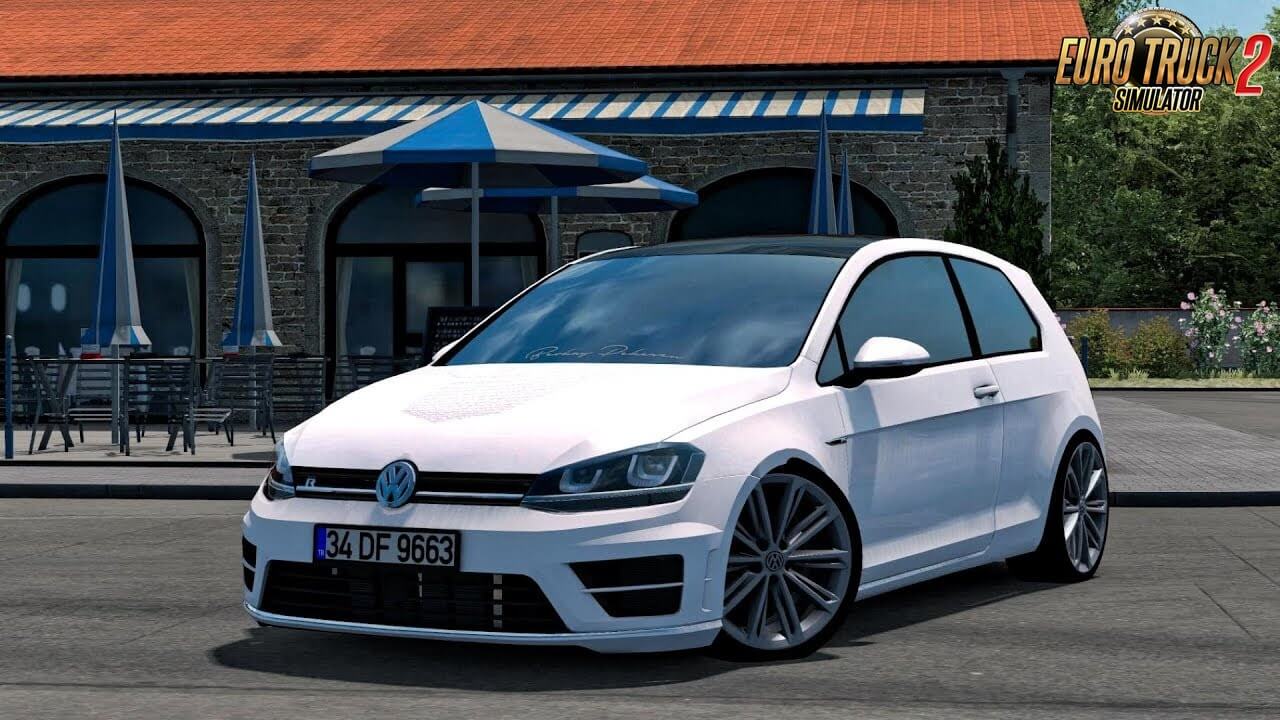 Volkswagen Golf VII R Line + Interior v2.1 (1.39.x)