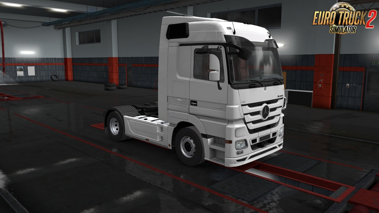 New Actros MP3 Mirrors v1.0 by Dotec