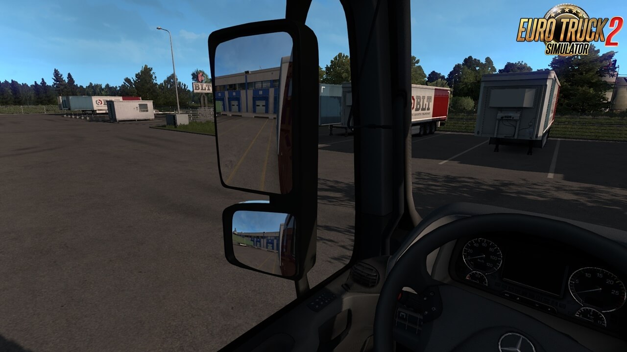 New Actros MP3 Mirrors v1.0 by Dotec