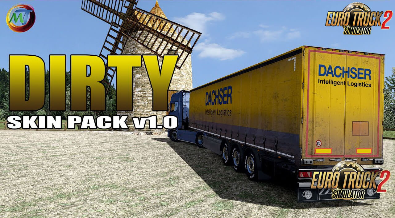 Dirty Skin Pack Trailers v2.1 by DomiPromi (1.37.x)