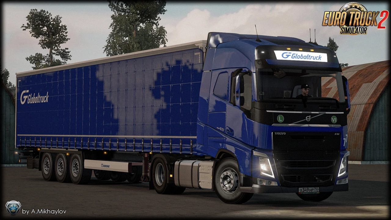 Volvo FH4 Globaltruck Skin Pack v1.0 (1.37.x)