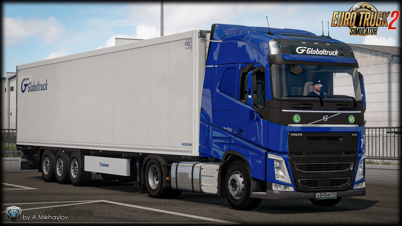 Volvo FH4 Globaltruck Skin Pack v1.0 (1.37.x)