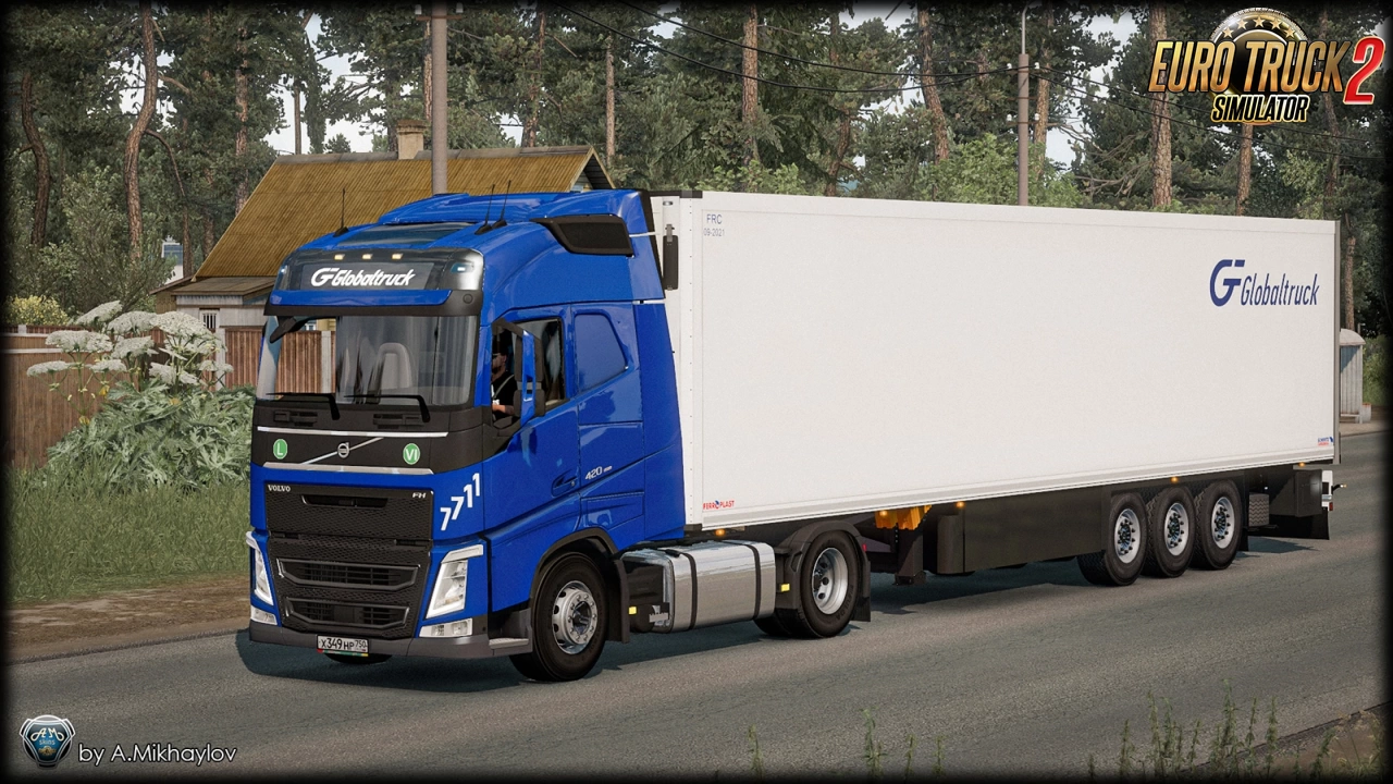 Volvo FH4 Globaltruck Skin Pack v1.0 (1.37.x)