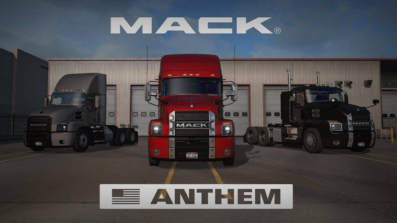 The Mack Anthem has Arrived to American Truck Simulator