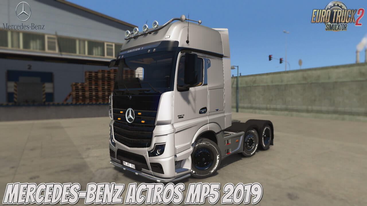 Mercedes-Benz Actros MP5 2019 + Interior v1.0 (1.37.x)