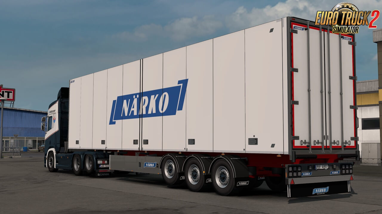 Narko Ownable Trailers v1.2.5 by Kast (1.44.x) for ETS2