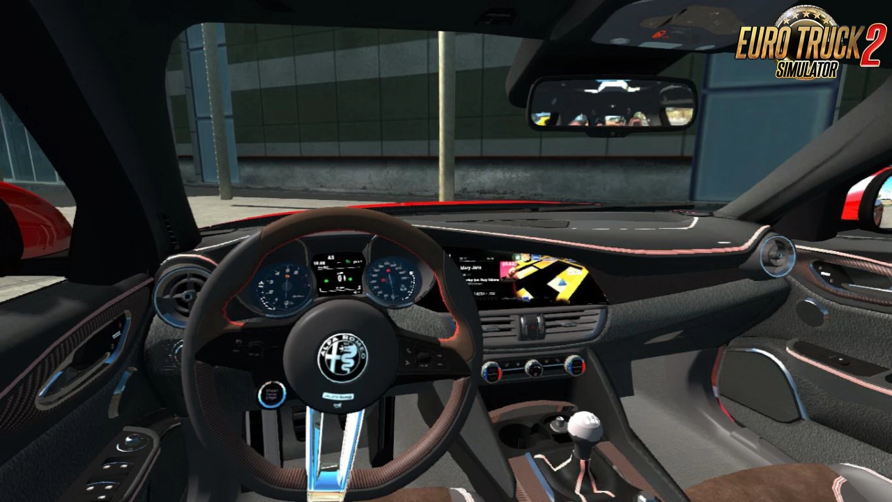 Alfa Romeo Giulietta + Interior v1.150 (1.49.x) for ETS2