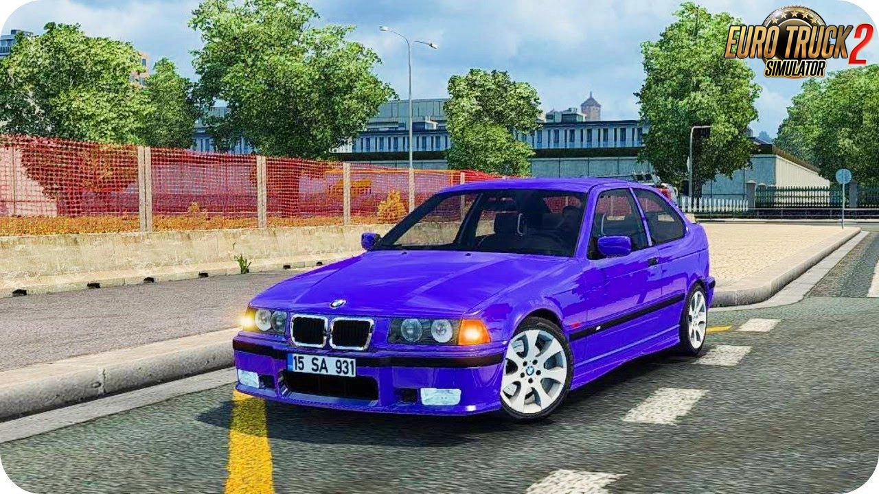 BMW E36 Compact + Interior v1R160 (1.57.x) for ETS2