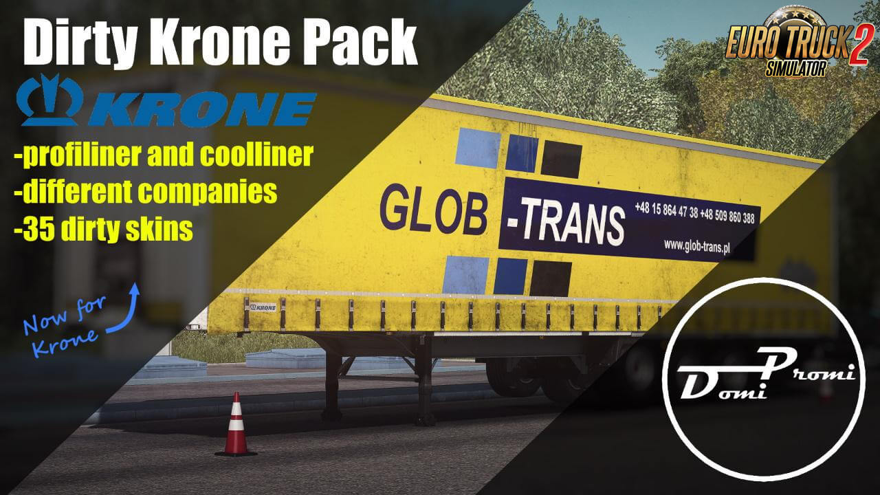 Dirty Krone Pack Skins v1.0 By DomiPromi (1.37.x)