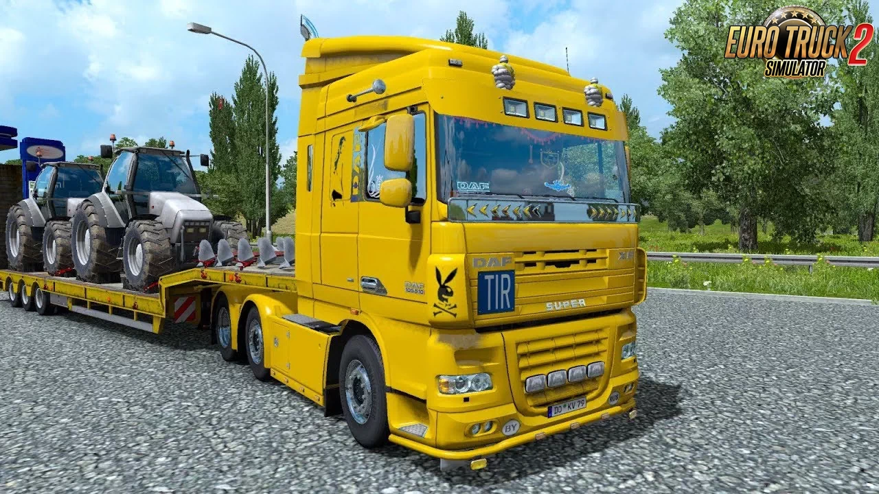 DAF XF 105 v7.17 Edit by vad&k (1.53.x) for ETS2