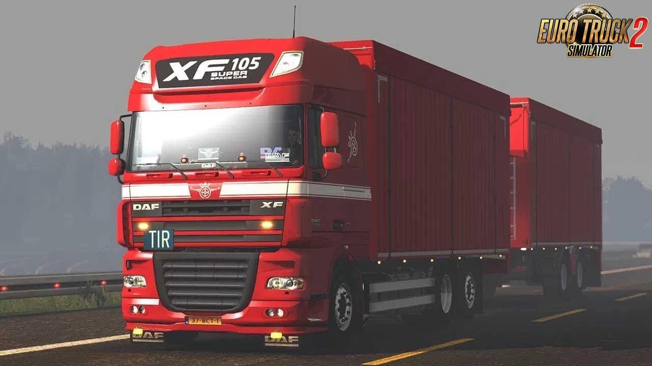 DAF XF 105 v7.18 Edit by vad&k (1.55.x) for ETS2