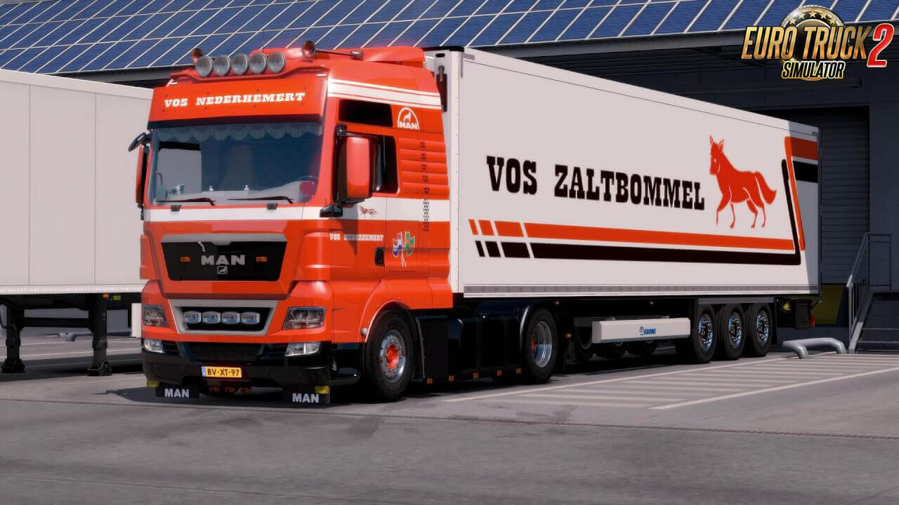 Man TGX Vos Nederhemert + Krone Trailer v1.0 (1.37.x)