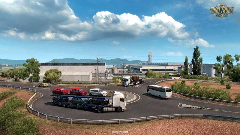 Iberia DLC  Car Industry for ETS2