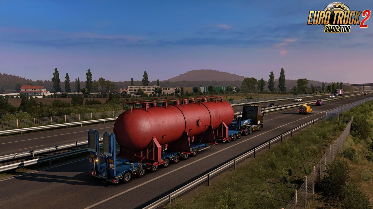 Road to the Black Sea - Special Transport Addition in ETS2 1.38