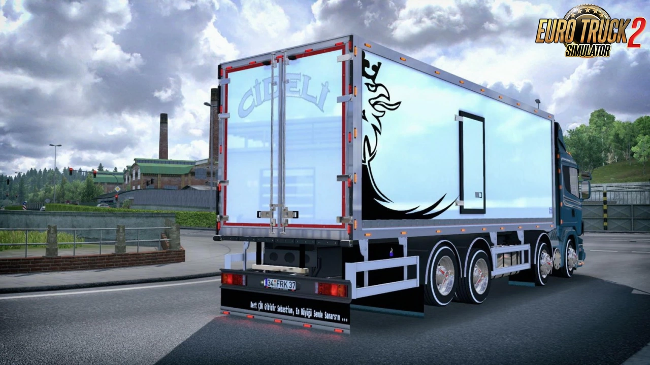 Scania 124G Thermo King + Interior v1.2 (1.41.x) for ETS2