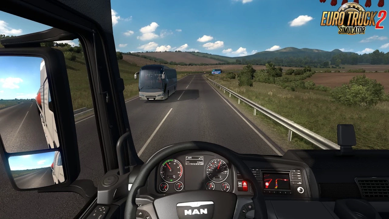Realistic Steering with Keyboard v4.0.6 (1.44.x) for ETS2