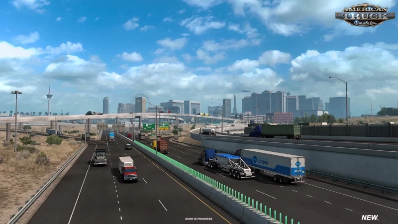 Las Vegas Revamp in ATS Update 1.38