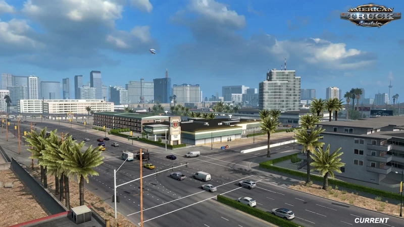 Las Vegas Revamp in ATS Update 1.38