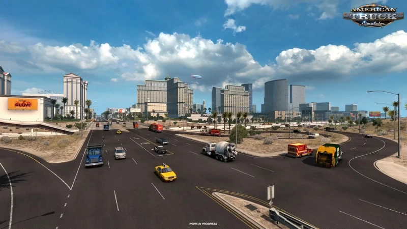 Las Vegas Revamp in ATS Update 1.38