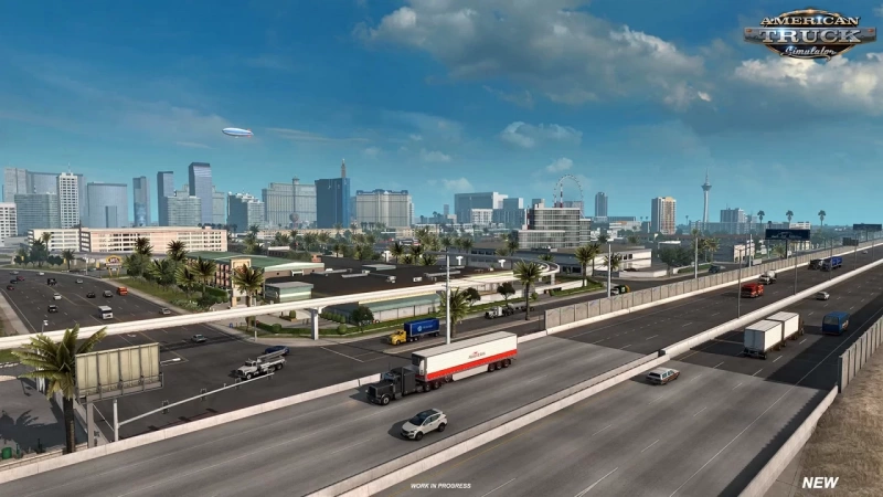 Las Vegas Revamp in ATS Update 1.38