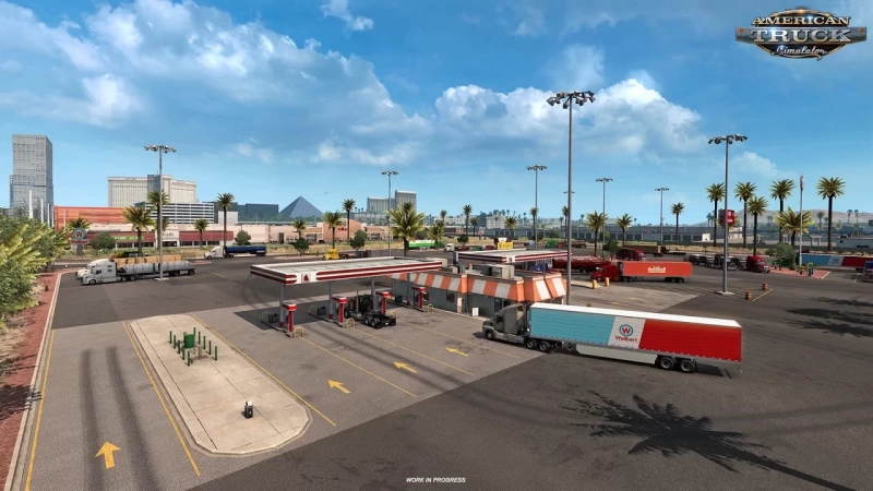 Las Vegas Revamp in ATS Update 1.38