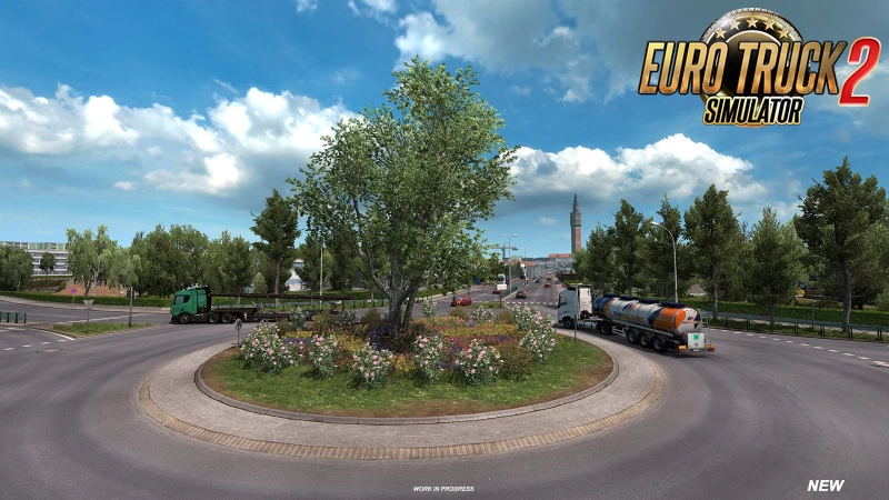 ETS2 Update 1.38 - Lille city Reworked