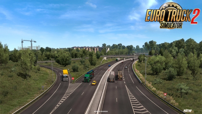 ETS2 Update 1.38 - Lille city Reworked