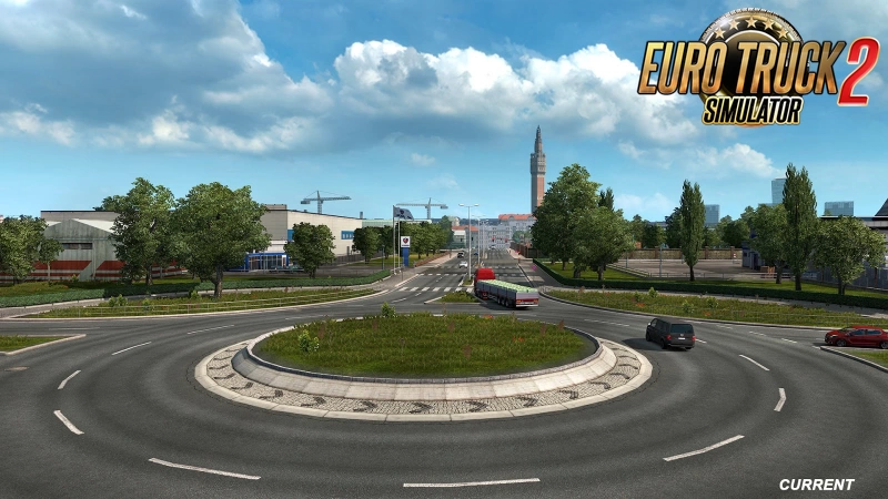 ETS2 Update 1.38 - Lille city Reworked