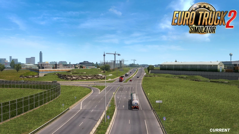 ETS2 Update 1.38 - Lille city Reworked