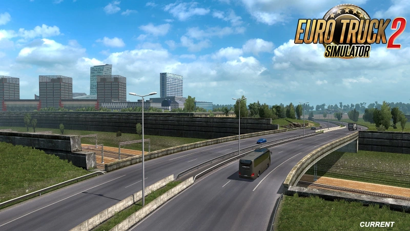 ETS2 Update 1.38 - Lille city Reworked