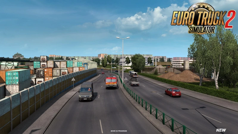 ETS2 Update 1.38 - Lille city Reworked