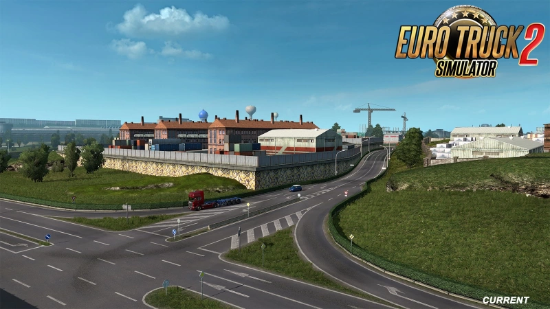 ETS2 Update 1.38 - Lille city Reworked