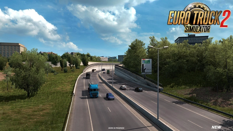ETS2 Update 1.38 - Lille city Reworked