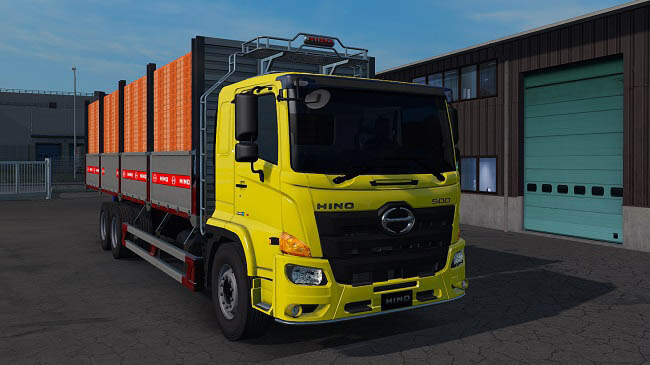 Hino 500 Truck + Interior v1.0 (1.37.x)