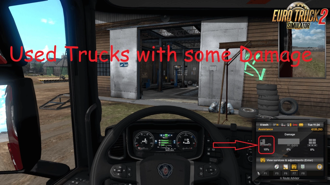 Used Truck Dealer and Used trucks in Quickjob v1.2 (1.38.x)