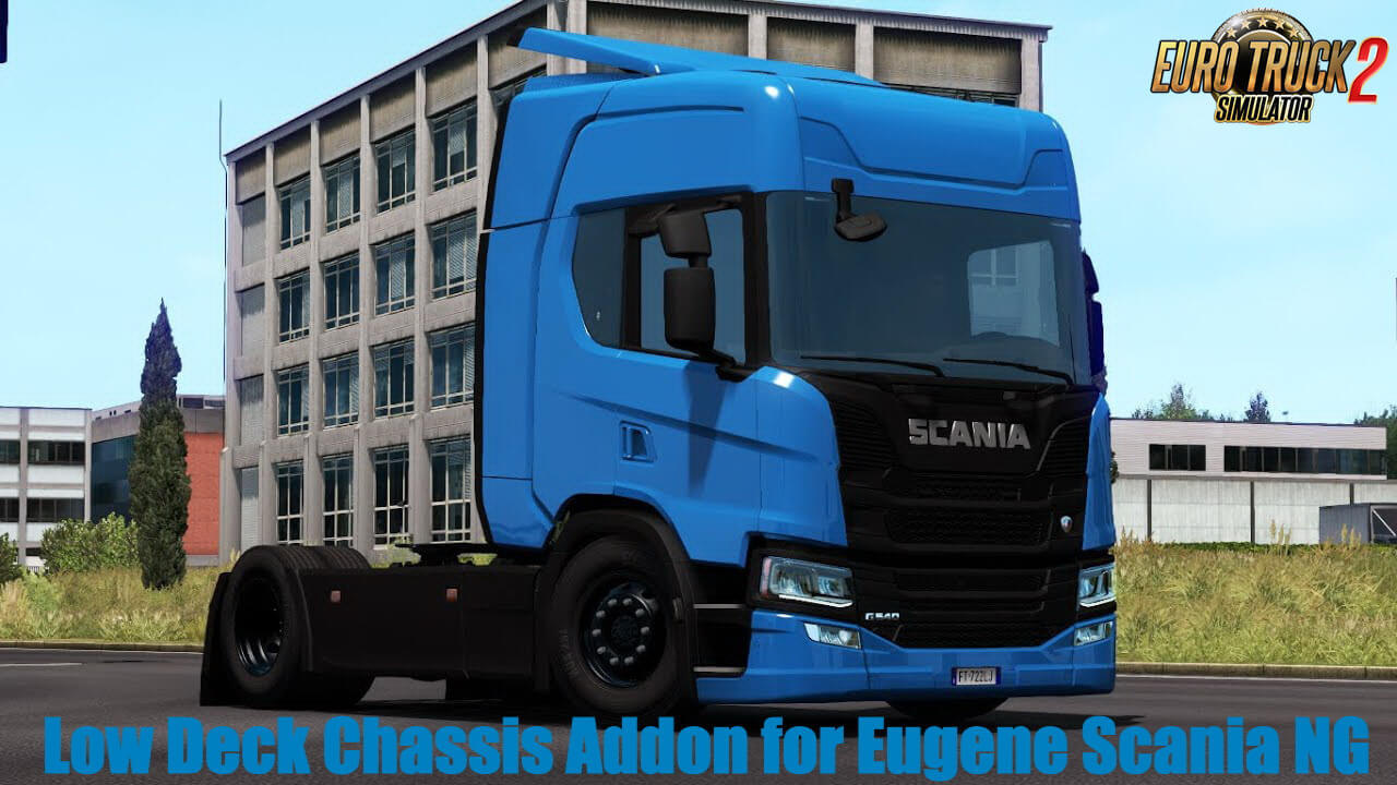 Low Deck Chassis Addon for Eugene Scania NG by Sogard3 v1.6 (1.39.x)