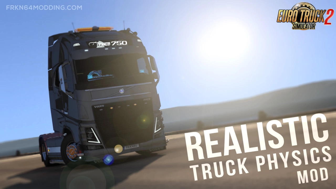 Realistic Truck Physics v9.0.8 by Frkn64 Modding (1.53.x)