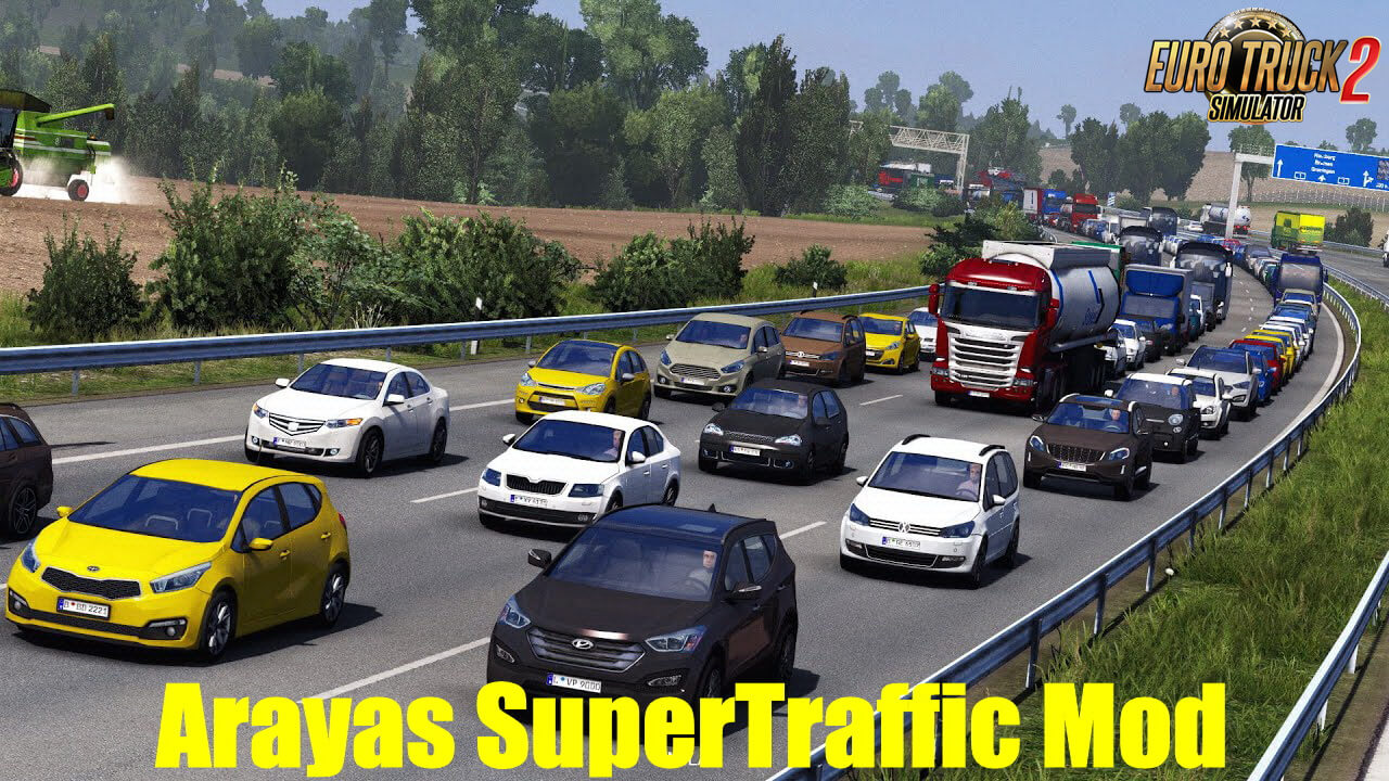 Arayas SuperTraffic Mod v1.8 (1.38.x)