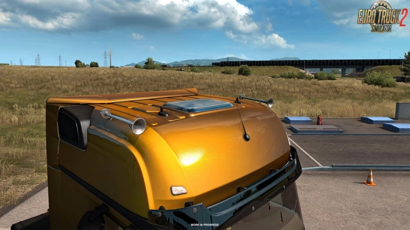 ETS2 1.38 Open Beta - Roof Horns will be added