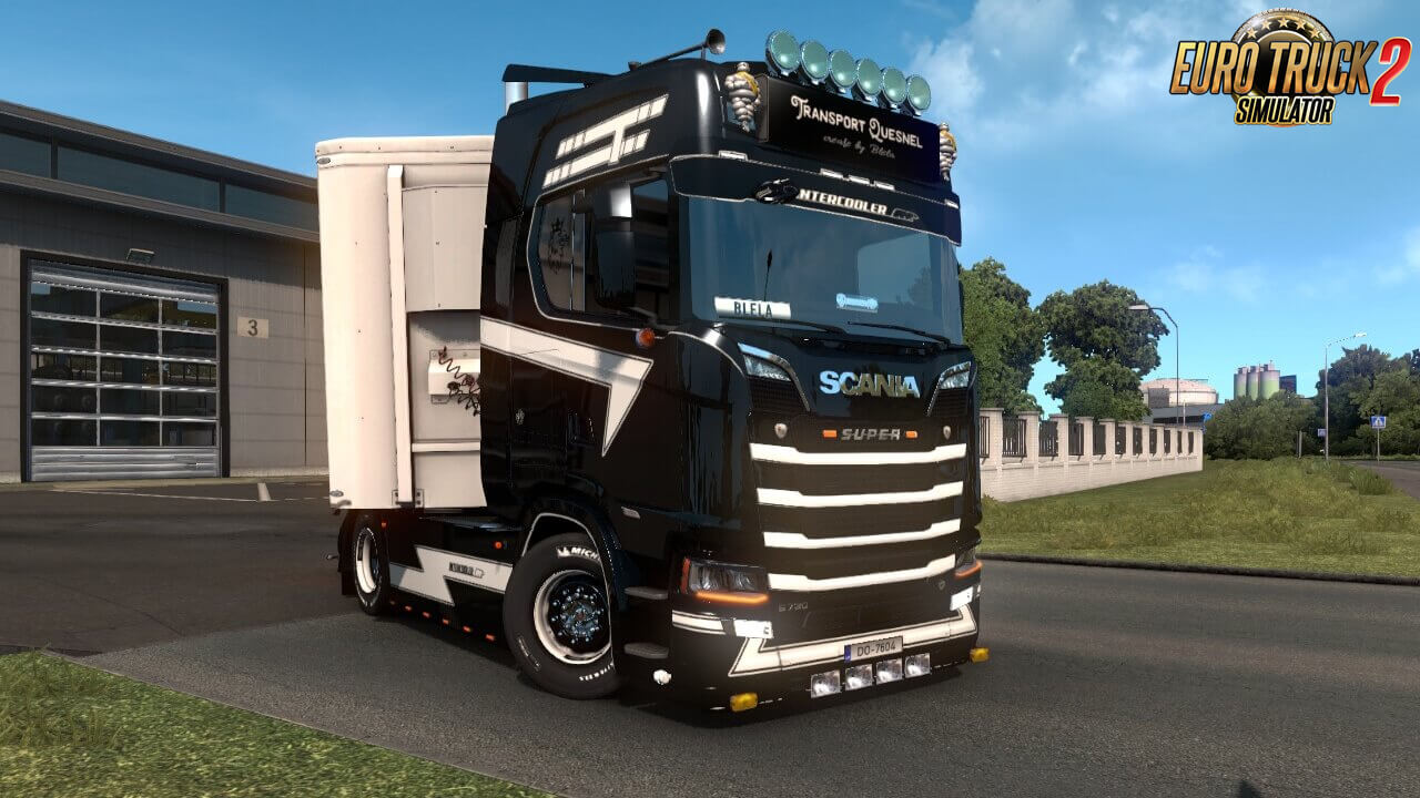 Skin Scania S&R Transport Quesnel v1.0 Create by Blela