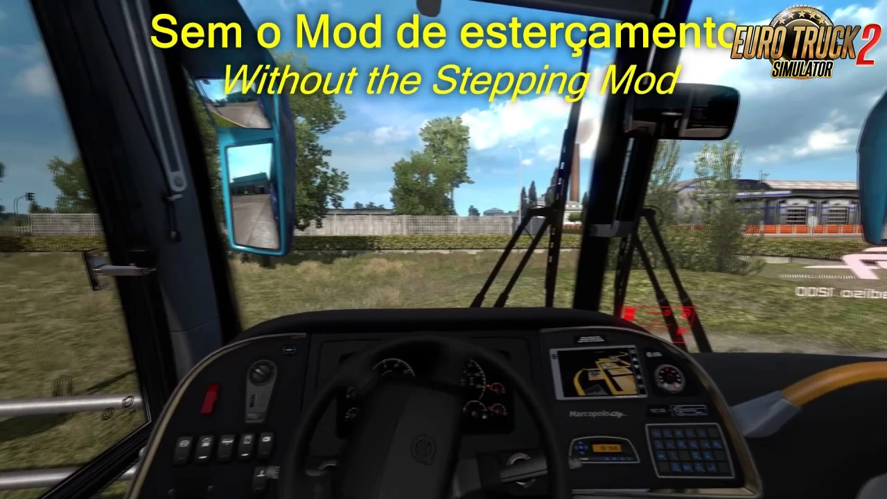 Steering Mod for Bus and Truck v1.0 (1.38.x) for ETS2